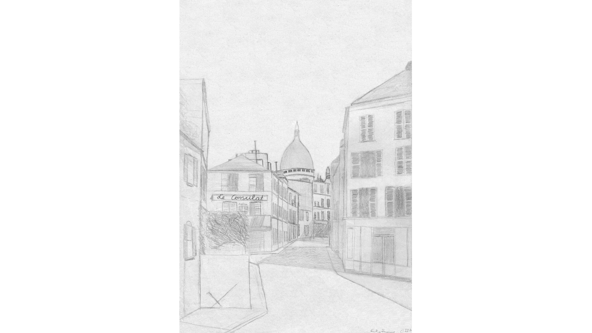 Vue de Mont Martre